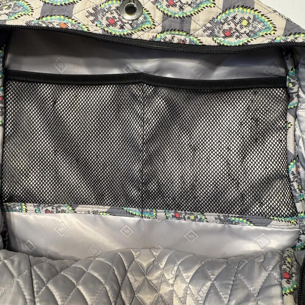 Vera Bradley Quilted Campus Backpack - Rare Pattern (Repair Opportunity) - Picture 13 of 16